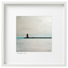 Poolbeg Lighthouse, Limited Edition Print by Helen Mathews