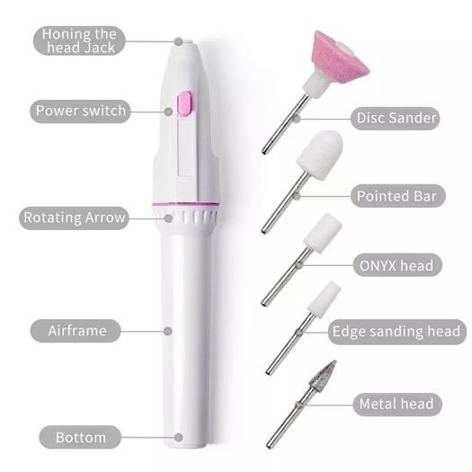New 5 piece nail manicure set.