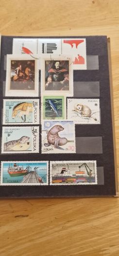 80's Poland Post Stamps