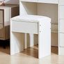 Dressing Table with LED  Bulbs & padded Stool Image 4