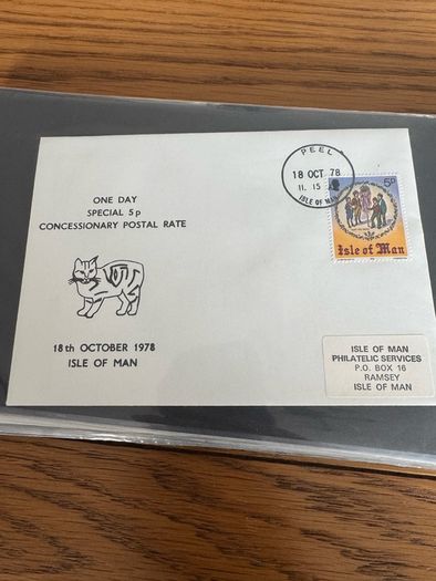 FDC Isle of Man 1978