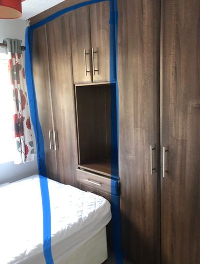 Free built in Wardrobe superb quality
