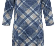 Check Print Dress (Size 16)