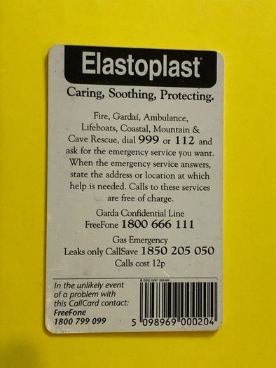 Callcard 1173 Elastoplast