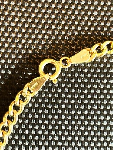18ct Gold Chain 10g 50cm stamped 750