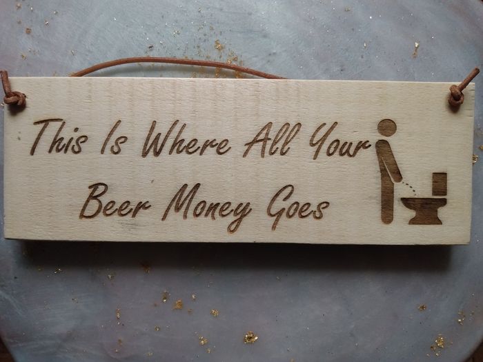 Womans Shed Rustic Garden Board for Mum