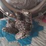 Silver Teddy Bear Ornament Image 8
