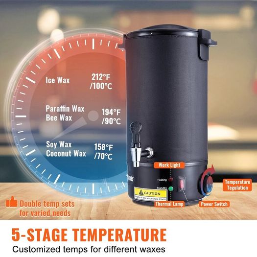 Wax Melter for Candle Making 10Liter Electric Pot