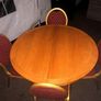 Extendable Wooden Dining Table &  6 Chairs Image 2