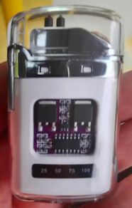 Electronic windproof lighter rechargeable type c