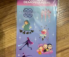 K-POP Demon Hunters Sticker Sheet (Netflix)