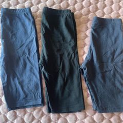 Girls Cycle Shorts x 3 Age 8-9