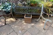 Garden bench ends