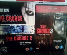 The Grudge Trilogy 1-3 Dvd Collection Supernatural Horror Movies