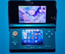 3DS - Aqua Blue (Modded)