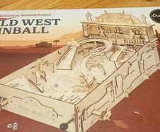 3D Wooden Pinball Machine