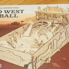 3D Wooden Pinball Machine