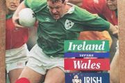 Very Rare 1994 Ireland v Wales - Five Nations Championship Programme
