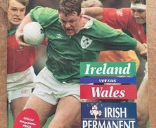 Very Rare 1994 Ireland v Wales - Five Nations Championship Programme