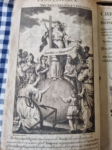 Two old books - Christian's Magazine 1782