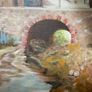 Antique Oil on Canvas Image 3