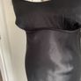 Little black dress slip dress with back detail 8/10 Image 4