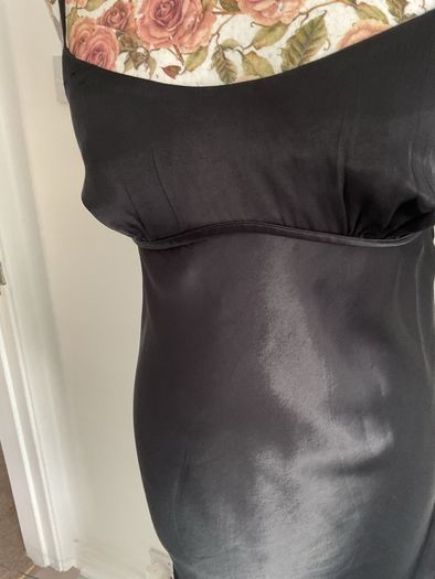Little black dress slip dress with back detail 8/10