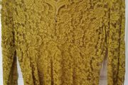 NEW - Gallery olive lace top UK 8