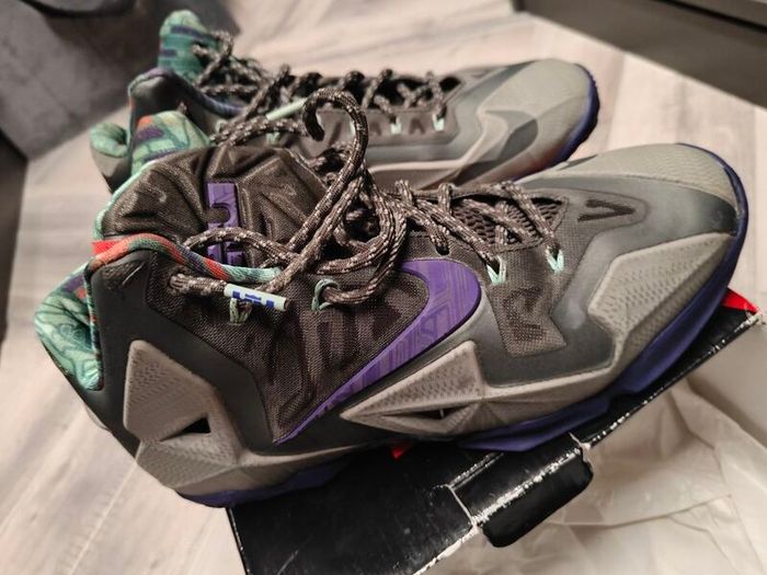 Nike Lebron 11 Terracotta Warrior Basketball Shoe 2013 UK 8