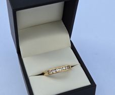 18ct Yellow Gold Diamond Eternity Ring