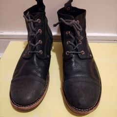 Men's black boots