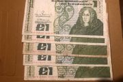 5 x Irish Pound B series