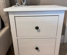 Hemnes bedside locker x2