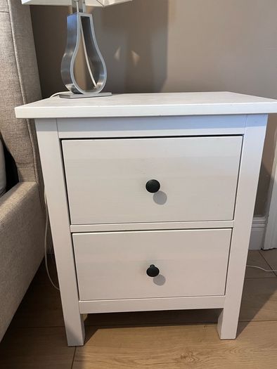 Hemnes bedside locker x2