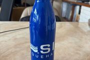 1L glass water bottle