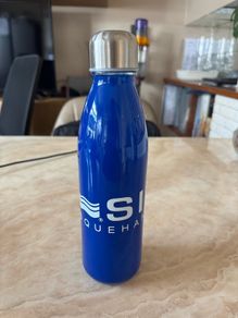 1L glass water bottle