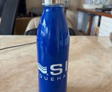 1L glass water bottle