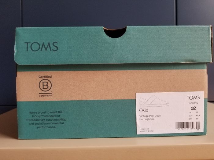 TOMS Slippers Womens 9 UK
