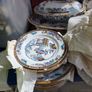 Antique Ashworth Chinese Style Palace Scene Porcelain Plates, Image 3