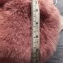 Faux fur pink shoulder clutch bag BNWT Image 8