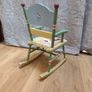 Child's wooden rocking chair Image 2