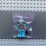 lego Star Wars sw0898 Greedo minifigure- Medium Nougat Vest, Belt on Legs and Torso, Medium Azure Legs Image 3