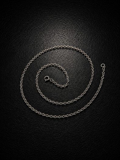 Vintage 925 Sterling Silver Short-Medium Belcher Chain