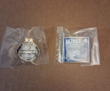 Leinster Rugby. Official Leinster Rugby Champions Of Europe Badges Issued To Season Ticket Holders. Not Jerseys.