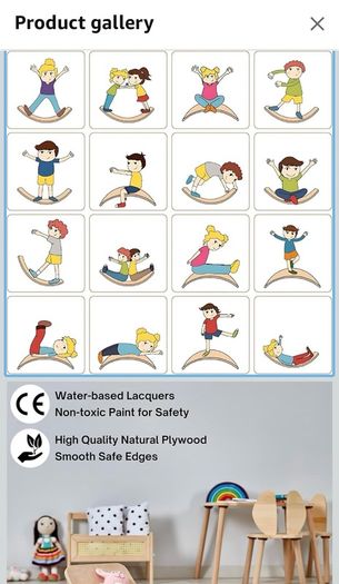 80 cm Balance Board - Excellent Quality Montessori Toy