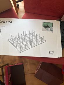 Ikea drawer plate holder