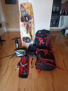 Full kite surfing set up - suit beginner