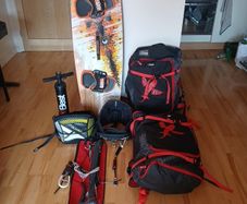 Full kite surfing set up - suit beginner