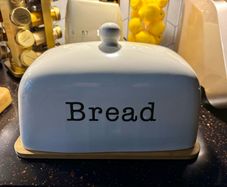 Ceramic bread box