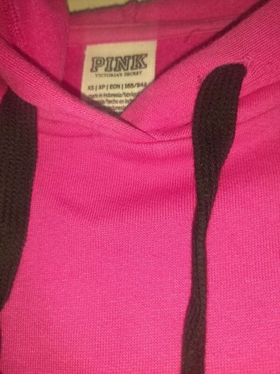 ladies deep pink PINK hoodie